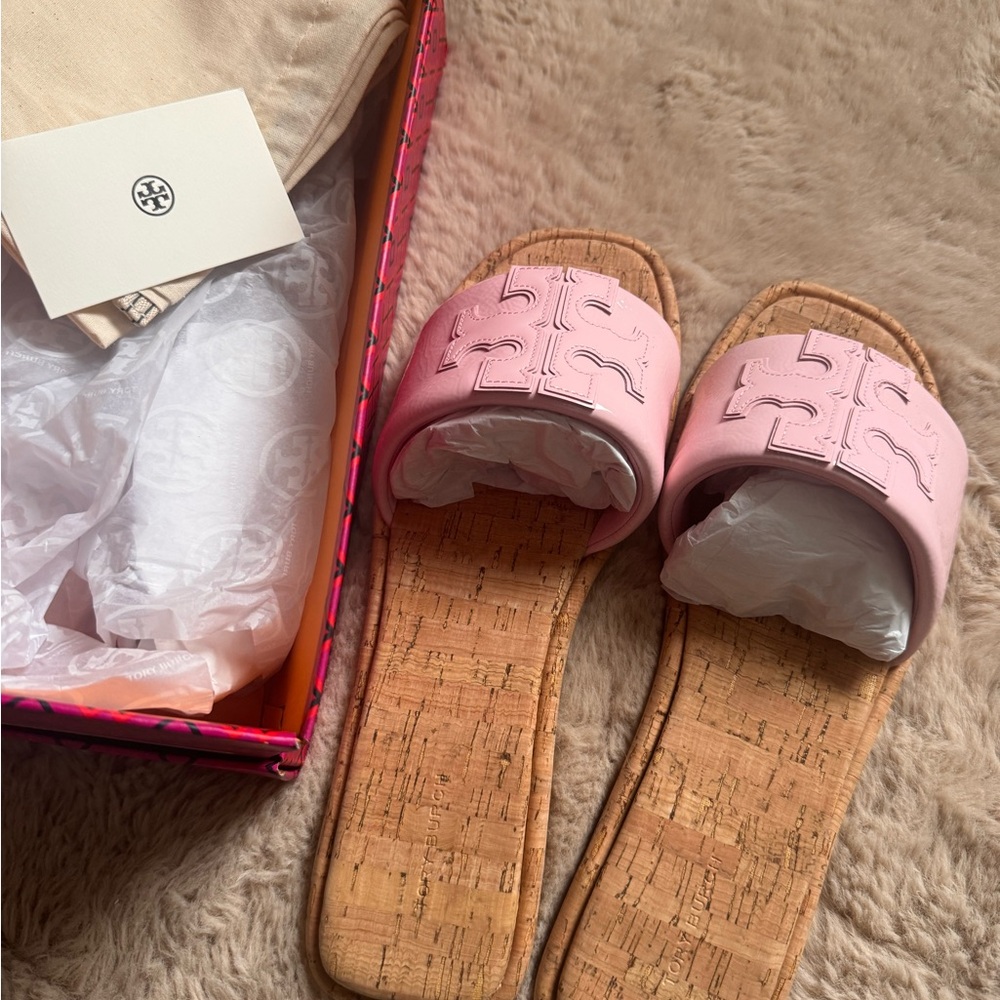 Tory Burch Double T Sport Slide